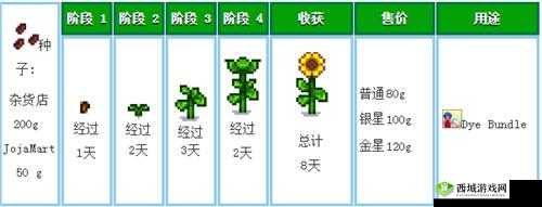 星露谷物语：向日葵的获取秘籍与种植攻略