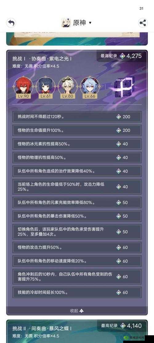 原神无相交响诗活动紫电之光挑战，协奏曲难度打法全攻略